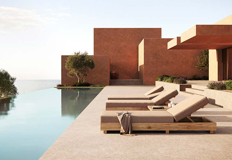 Diarte Interiorismo - Imagen Exterior vivienda Piscina